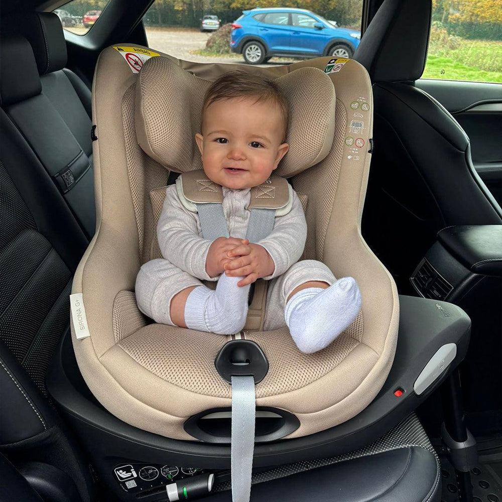 CYBEX Sirona Gi i-Size Plus Car Seat - Almond Beige-Car Seats-Almond Beige- | Natural Baby Shower