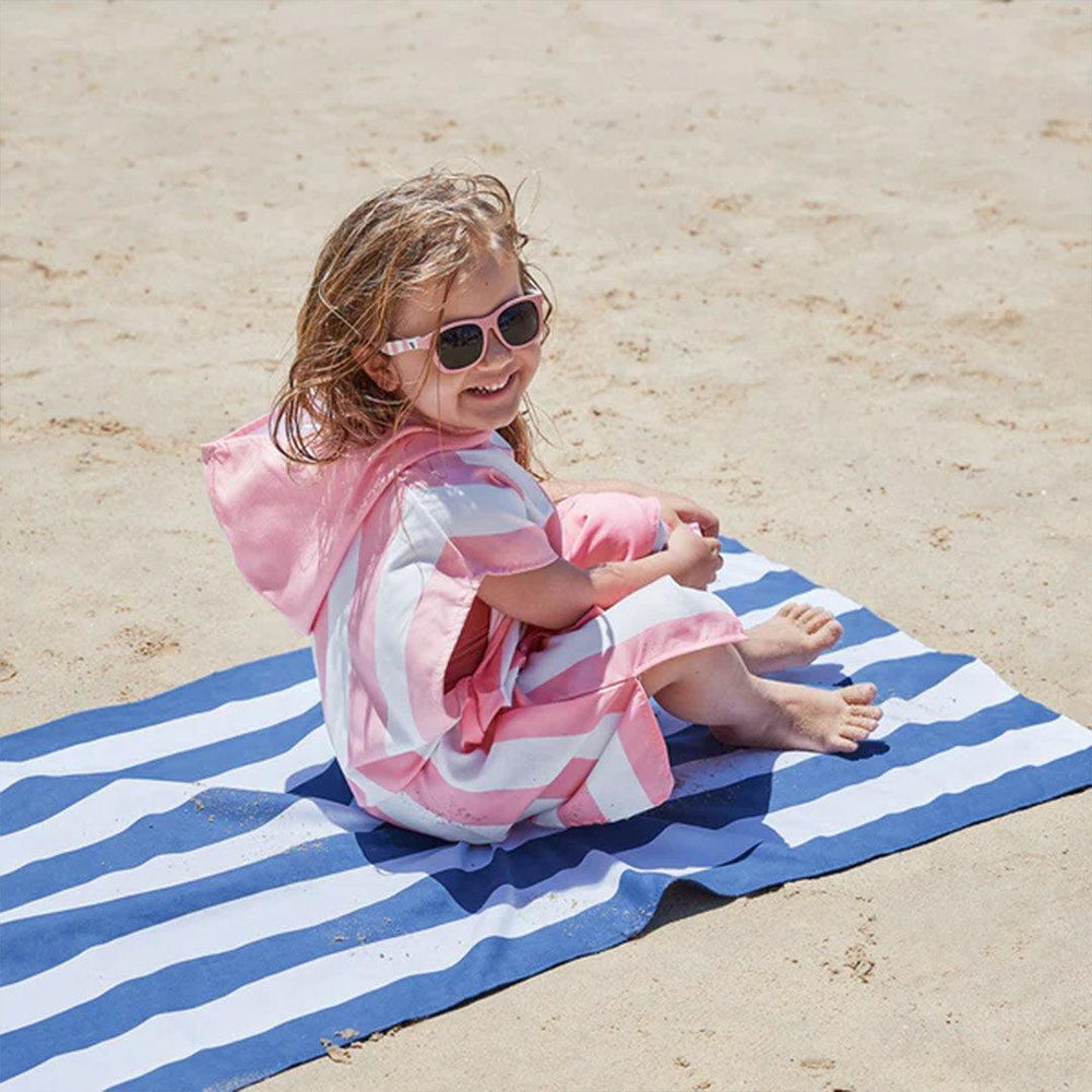 Dock & Bay Kid's Beach Poncho - Malibu Pink-Ponchos-Malibu Pink-3-5y | Natural Baby Shower