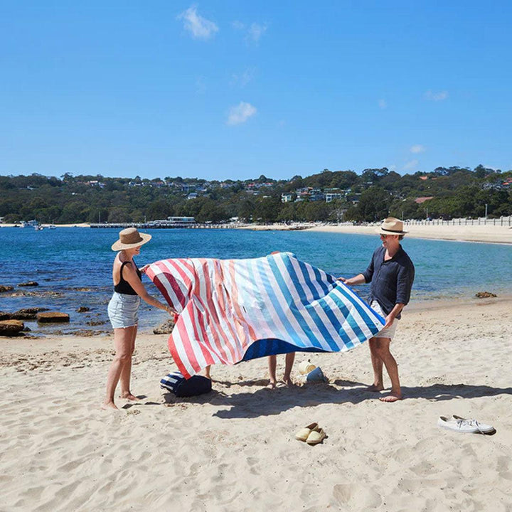 Dock & Bay Picnic Blanket - Sand to Sea-Blankets-Sand to Sea-Large | Natural Baby Shower