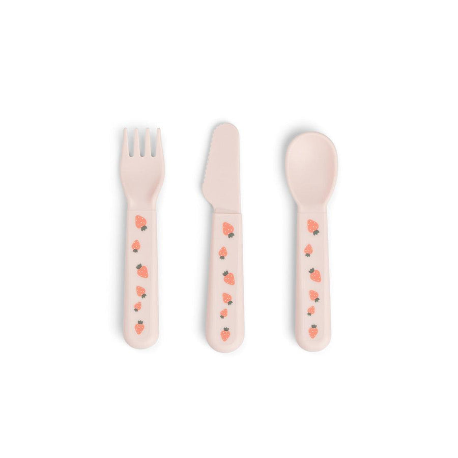 Done By Deer Foodie Cutlery Set - Tiny Farm Powder-Cutlery-Tiny Farm Powder- | Natural Baby Shower