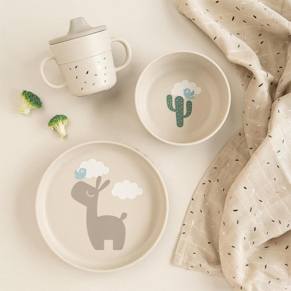 Done by Deer Foodie Dinner Set - Sand - Lalee-Cutlery-Lalee Sand- | Natural Baby Shower