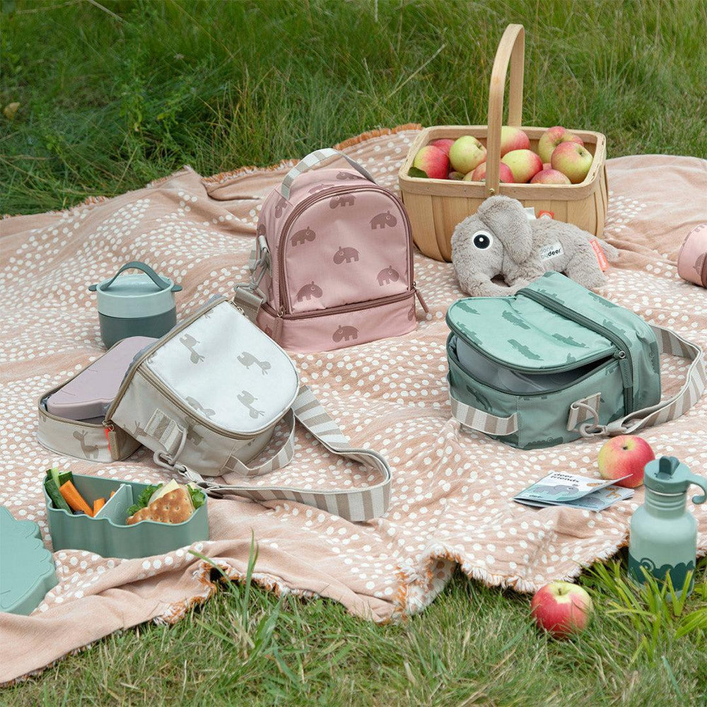 Done By Deer Kids Insulated Lunch Bag - Lalee Sand-Lunch Bags-Lalee Sand- | Natural Baby Shower