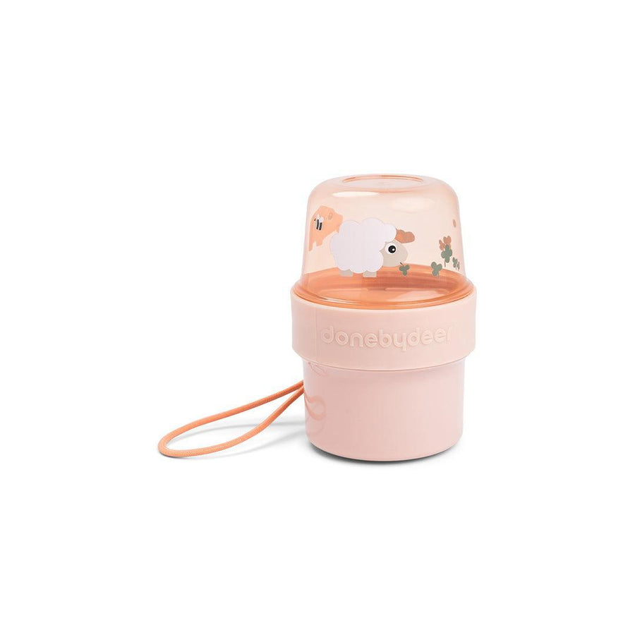 Done By Deer To Go 2-way Snack Container - Tiny Farm Powder-Food Storage-Tiny Farm Powder- | Natural Baby Shower