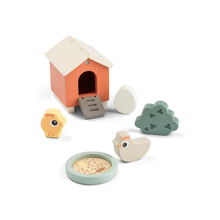 Done by Deer Tiny Farm Play Set - Clucky-Role Play-Clucky-One Size | Natural Baby Shower
