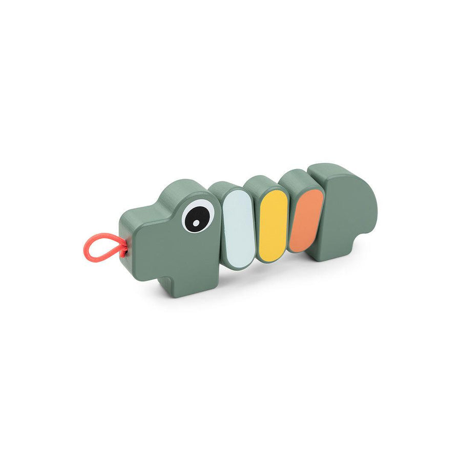 Done by Deer Twist + Turn Toy - Green - Croco-Baby Sensory-Croco Green- | Natural Baby Shower