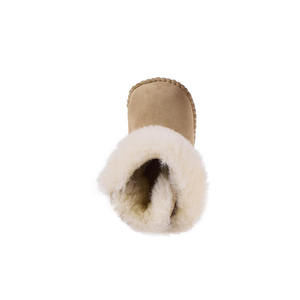 EMU Australia Baby Bootie Deluxe - Sand-Booties-Sand-0-6m | Natural Baby Shower
