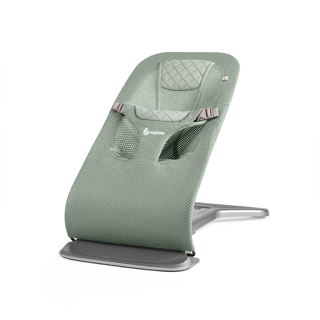 Ergobaby Evolve Mesh Baby Bouncer Sage Green Natural Baby Shower