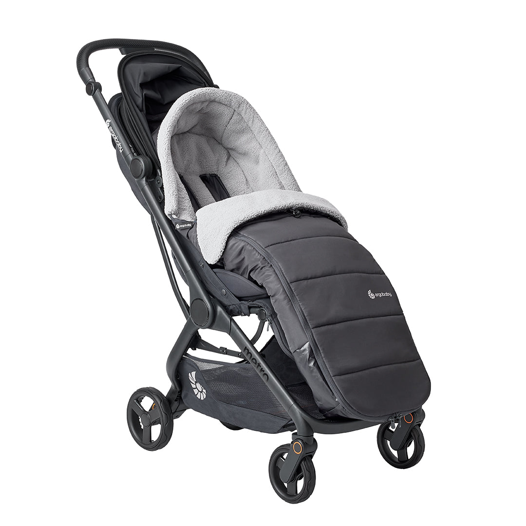 Ergobaby Metro 3 Footmuff - Black-Footmuffs-Black- | Natural Baby Shower