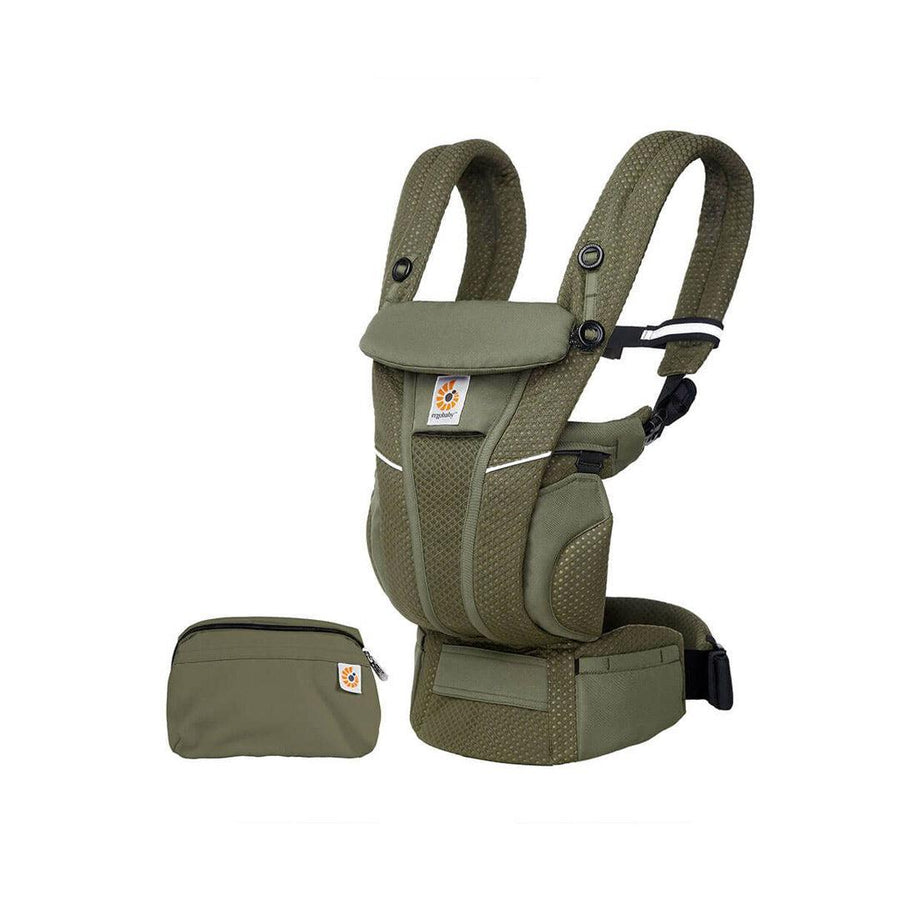 Ergobaby Omni Breeze Baby Carrier - Olive Green-Baby Carriers-Olive Green- | Natural Baby Shower