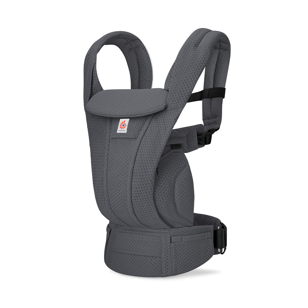 Ergobaby Omni Deluxe Mesh - Graphite Grey-Baby Carriers-Graphite Grey- | Natural Baby Shower