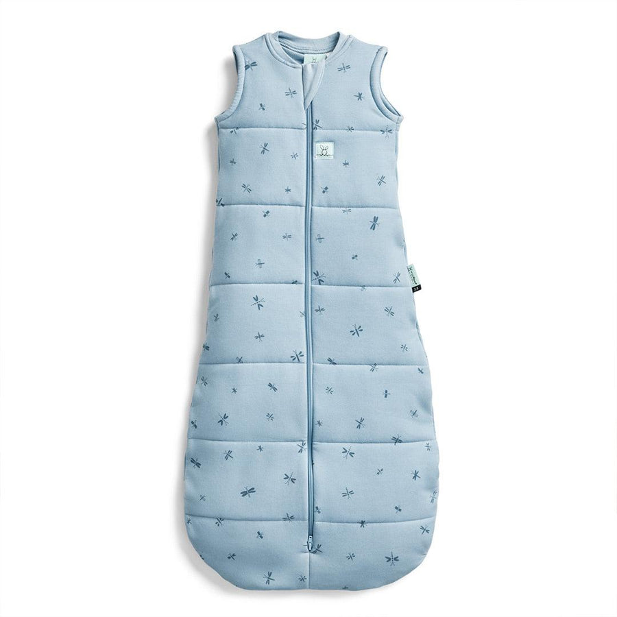 ergoPouch Organic Winter Jersey Sleeping Bag - 2.5 TOG - Dragonfly-Sleeping Bags-Dragonfly-3-12m | Natural Baby Shower