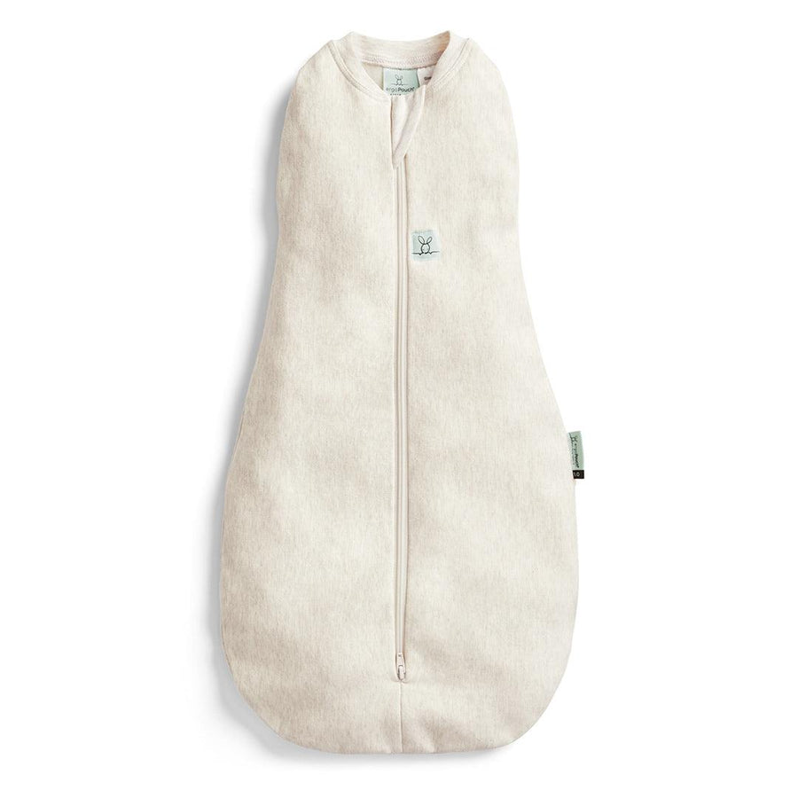 ergoPouch Organic All Year Cocoon Swaddle Sleeping Bag - 1 Tog - Oatmeal-Sleeping Bags- | Natural Baby Shower