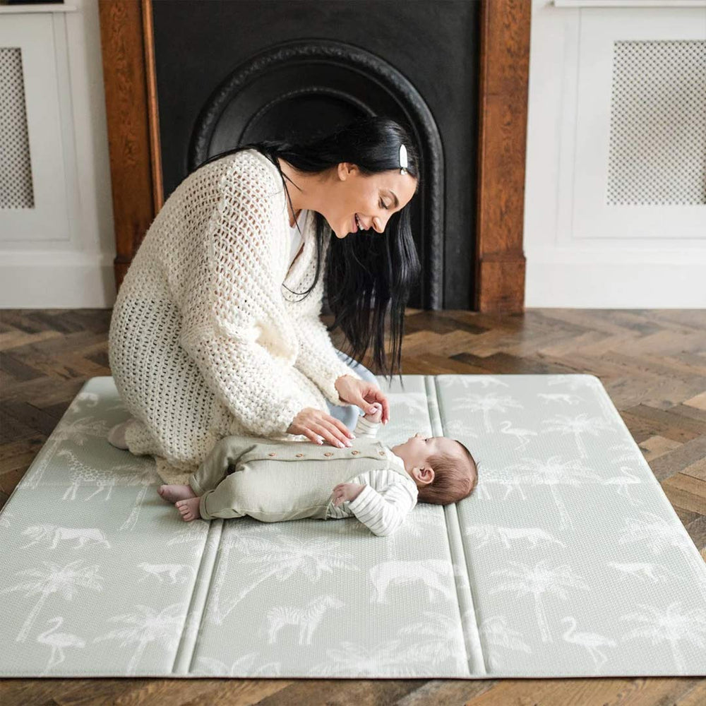 FOLDiMATS Playmat 130x130cm - Safari Dotty-Play Mats-Safari Dotty-130x130cm | Natural Baby Shower