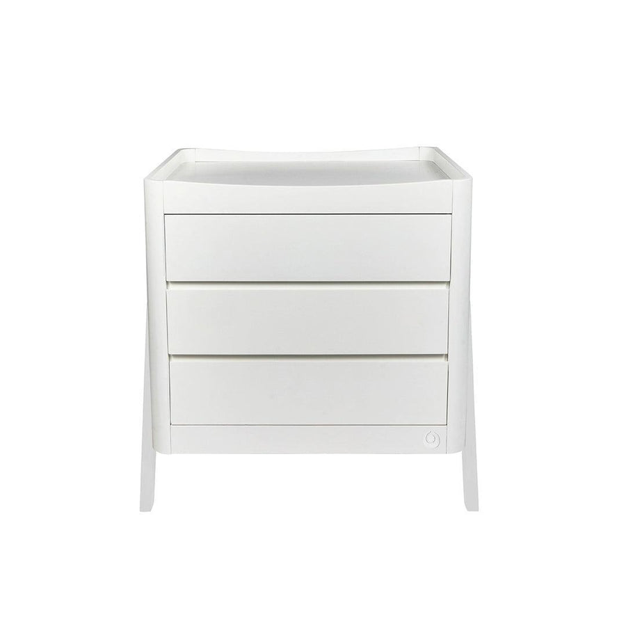 Gaia Baby Hera Dresser 'Studio Edit' - White-Changing Units-White- | Natural Baby Shower