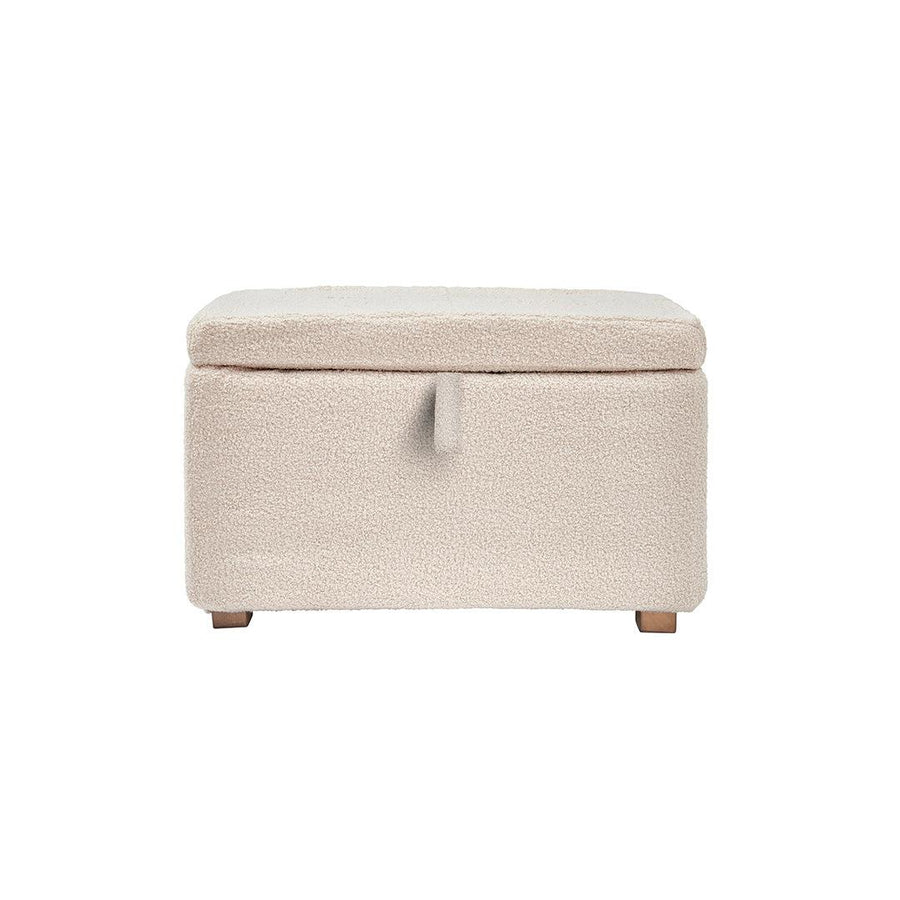 Gaia Baby Serena Footstool - Biscuit - Oak/Walnut-Footstools-Biscuit- | Natural Baby Shower