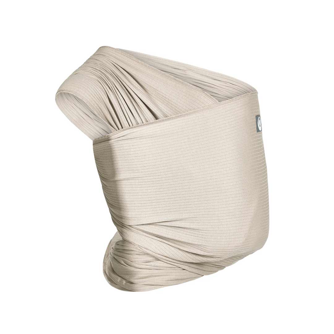 Gaia Stretchy Baby Wrap Carrier - Organic Cotton - Ecru-Baby Carriers- | Natural Baby Shower