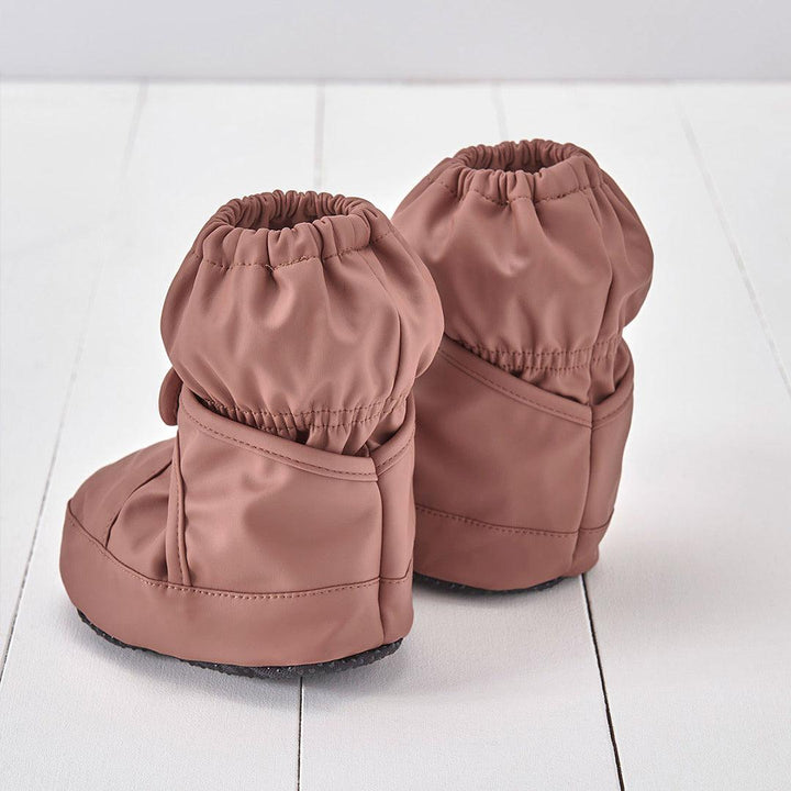 Grass & Air Mini Adventure PU Bootie - Rose-Boots- | Natural Baby Shower