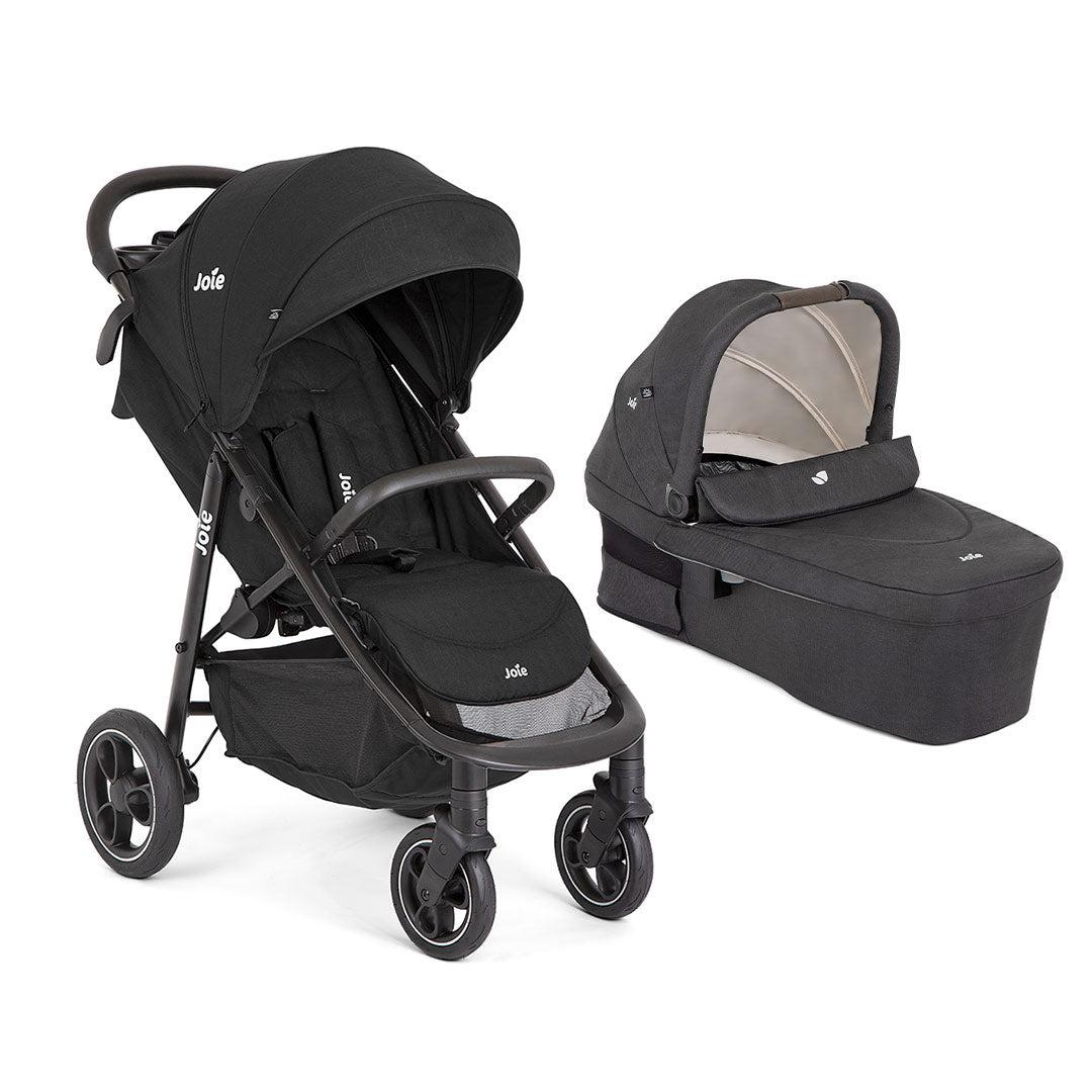 Joie Versatrax Pushchair - Shale-Strollers-Shale-With Rumble XL Carrycot | Natural Baby Shower