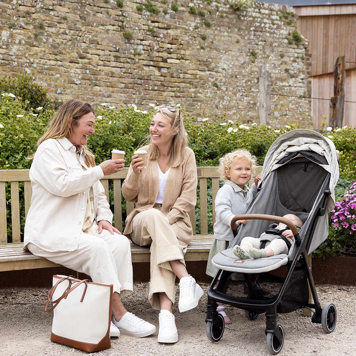 Joie Signature Parcel Pushchair - Oyster-Strollers-Oyster-No Carrycot | Natural Baby Shower