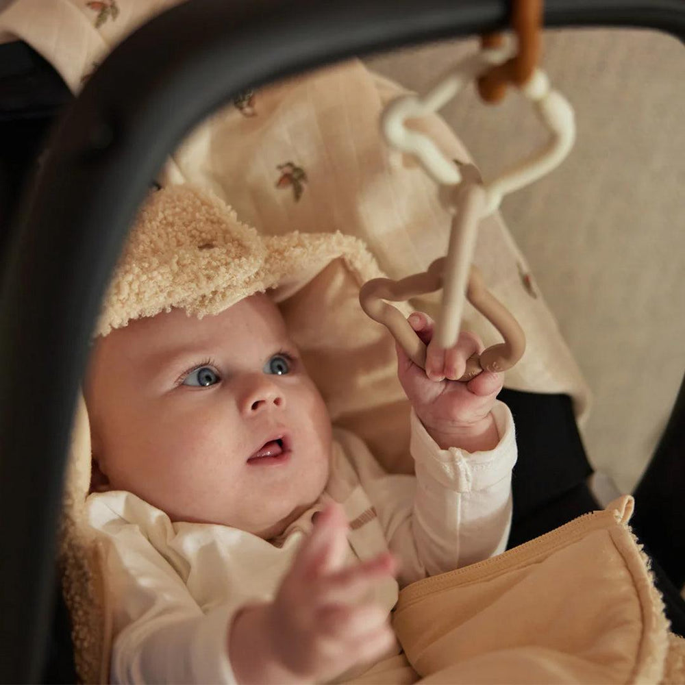 Jollein Loops Toy Silicone - Teddy Bear-Teethers-Teddy Bear- | Natural Baby Shower