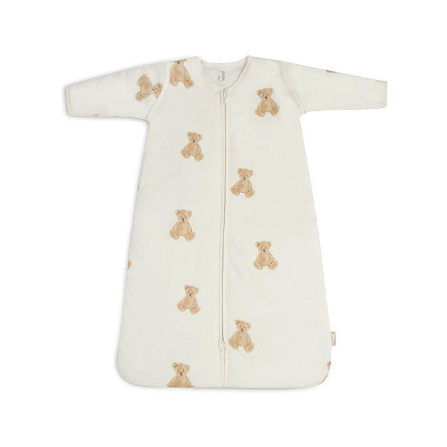 Jollein Sleeping Bag With Removable Sleeves 90cm - Teddy Bear-Sleeping Bags-Teddy Bear- | Natural Baby Shower