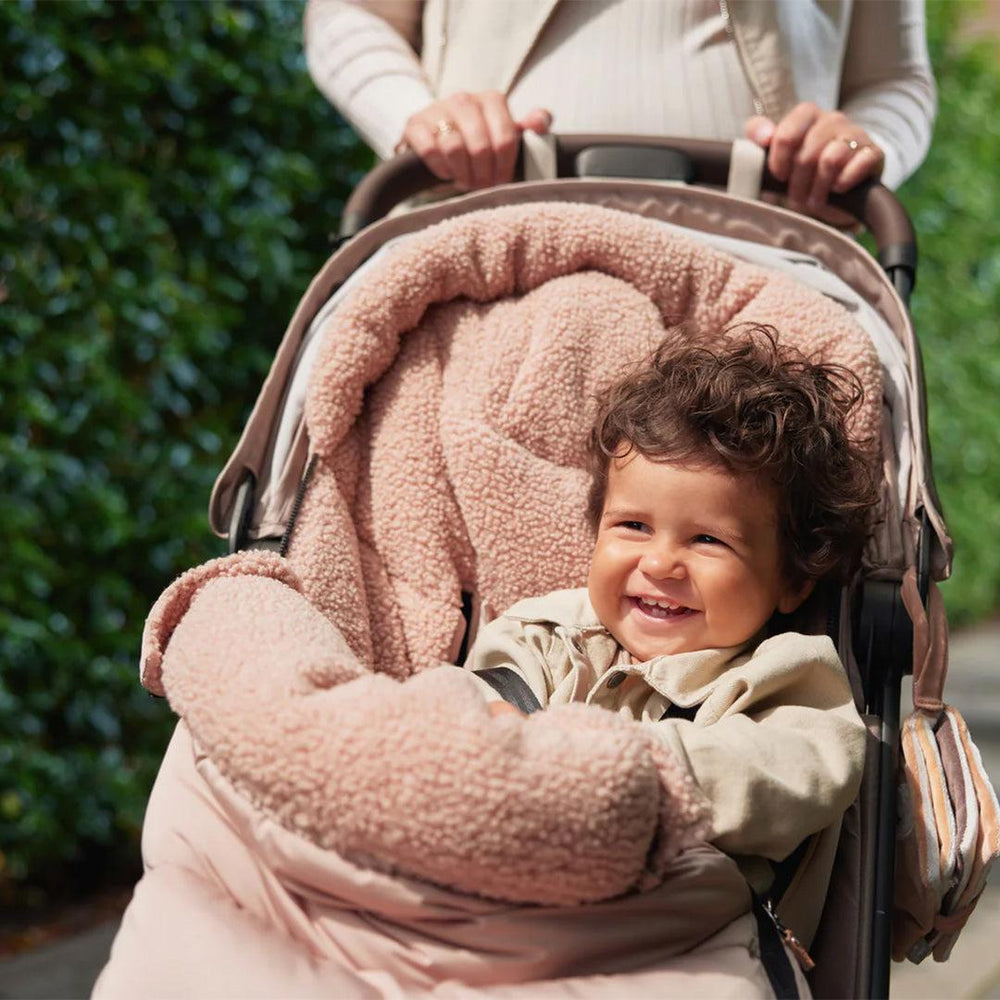 Jollein Footmuff - Puffed Biscuit-Footmuffs-Puffed Biscuit- | Natural Baby Shower