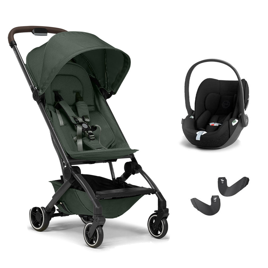 Joolz Aer+ Pushchair & Cloud T Travel System - Forest Green-Travel Systems-No Base-No Carrycot | Natural Baby Shower