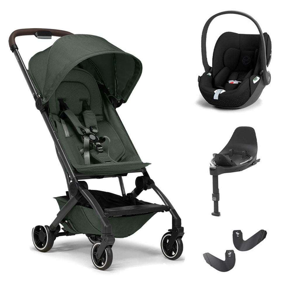 Joolz Aer+ Pushchair & Cloud T Travel System - Forest Green-Travel Systems-Base T-No Carrycot | Natural Baby Shower