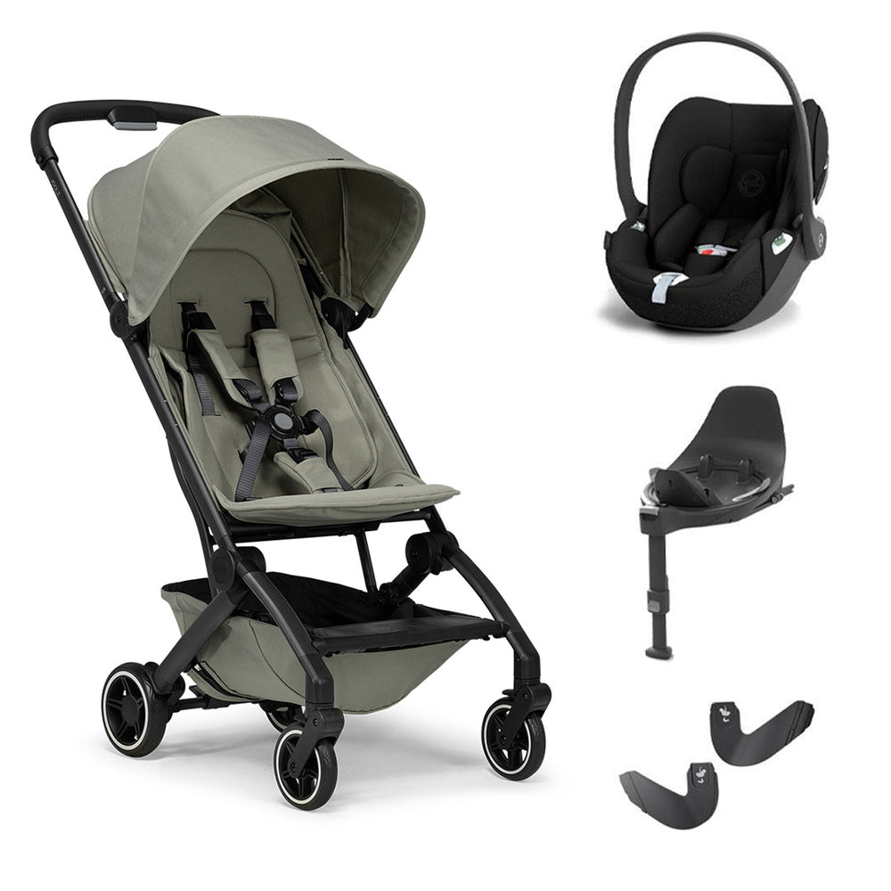 Joolz Aer+ Pushchair & Cloud T Travel System - Sage Green-Travel Systems-Base T-No Carrycot | Natural Baby Shower