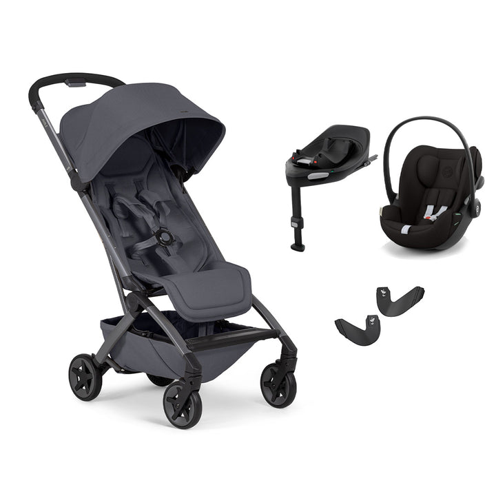 Joolz Aer 2 | CYBEX Travel System-Travel Systems-Stone Grey-No Carrycot | Natural Baby Shower