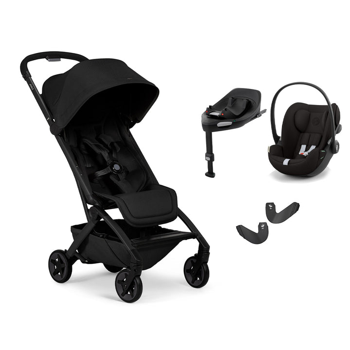 Joolz Aer 2 | CYBEX Travel System-Travel Systems-Space Black-No Carrycot | Natural Baby Shower