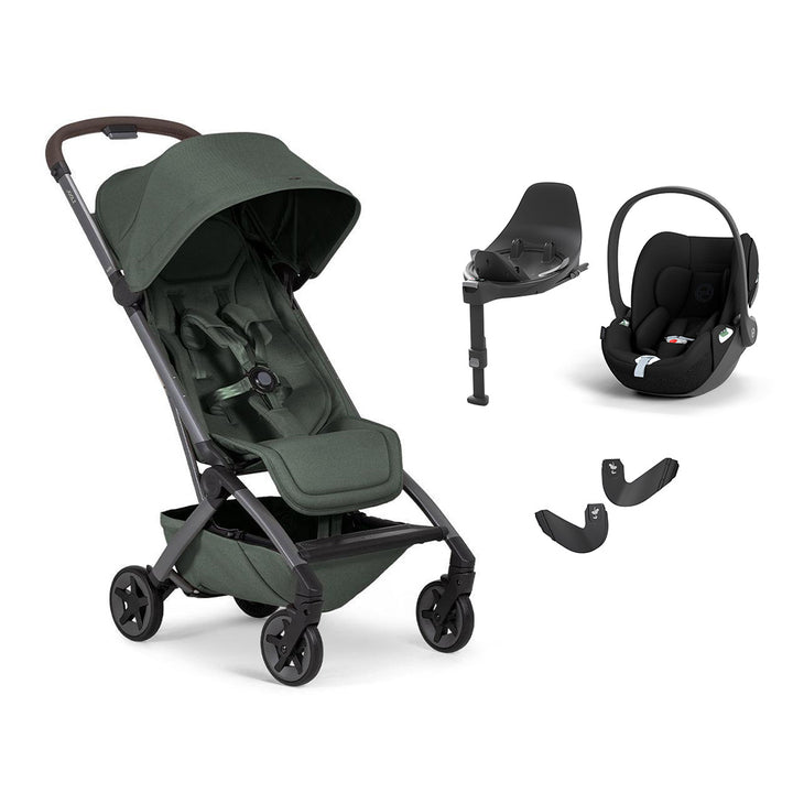 Joolz Aer 2 | CYBEX Travel System-Travel Systems-Forest Green-No Carrycot | Natural Baby Shower