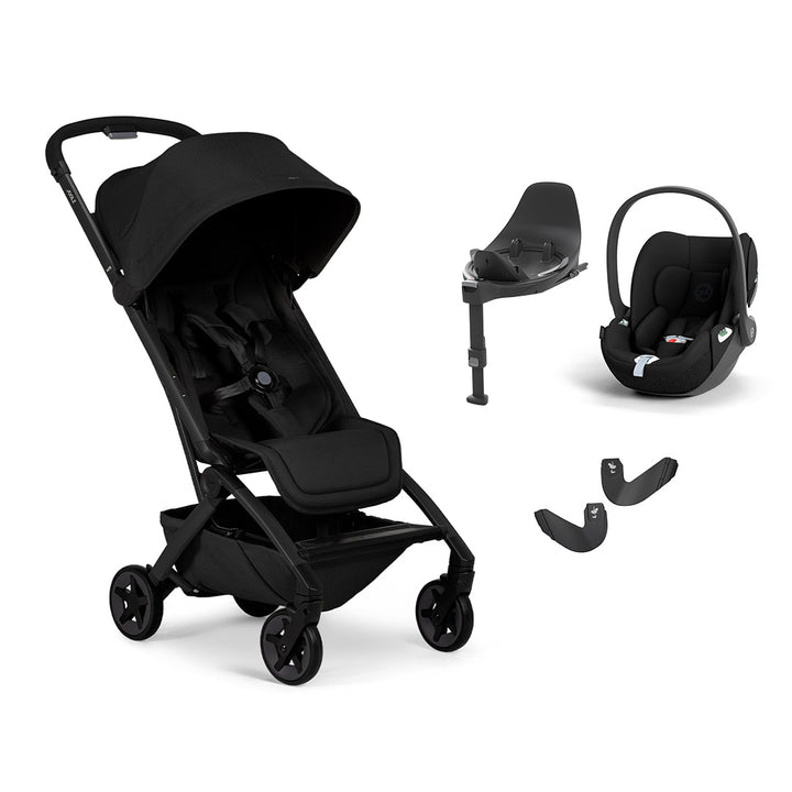 Joolz Aer 2 | CYBEX Travel System-Travel Systems-Space Black-No Carrycot | Natural Baby Shower