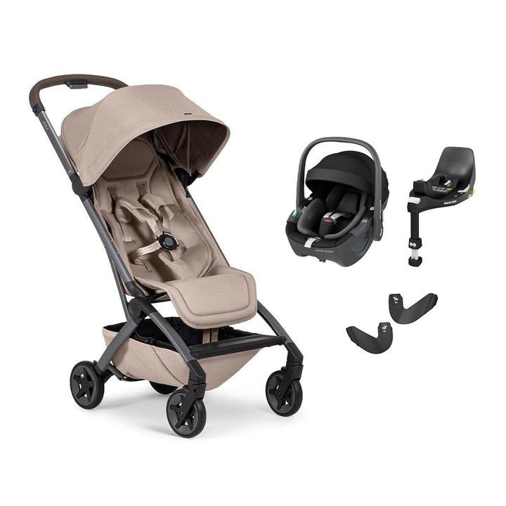 Joolz Aer 2 | Maxi Cosi Travel System-Travel Systems-Sandy Taupe-No Carrycot | Natural Baby Shower