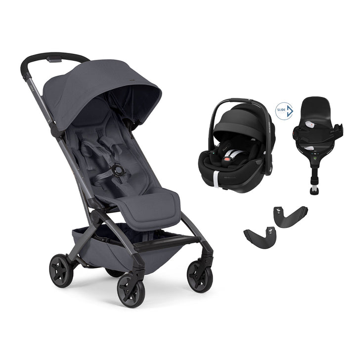 Joolz Aer 2 | Maxi Cosi Travel System-Travel Systems-Stone Grey-No Carrycot | Natural Baby Shower