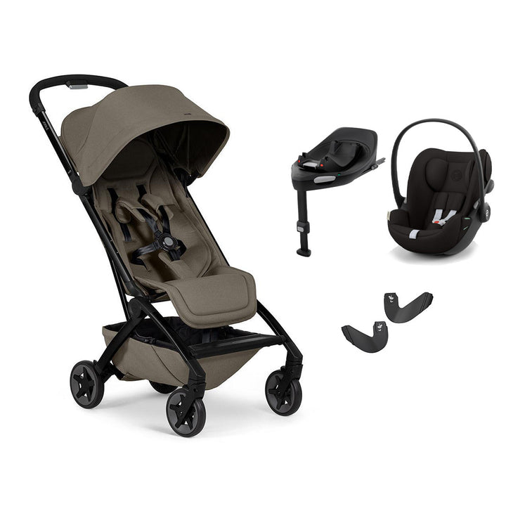 Joolz Aer2 | CYBEX Cloud Travel System-Travel Systems-Hazel Brown-No Carrycot | Natural Baby Shower