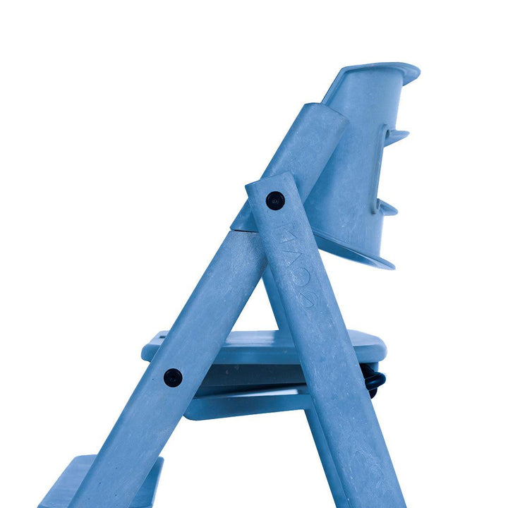 KAOS Klapp Highchair Baby Set - Swedish Blue/Plastic-Highchairs-Swedish Blue/Plastic-Black/Plastic Safety Rail/Tray | Natural Baby Shower