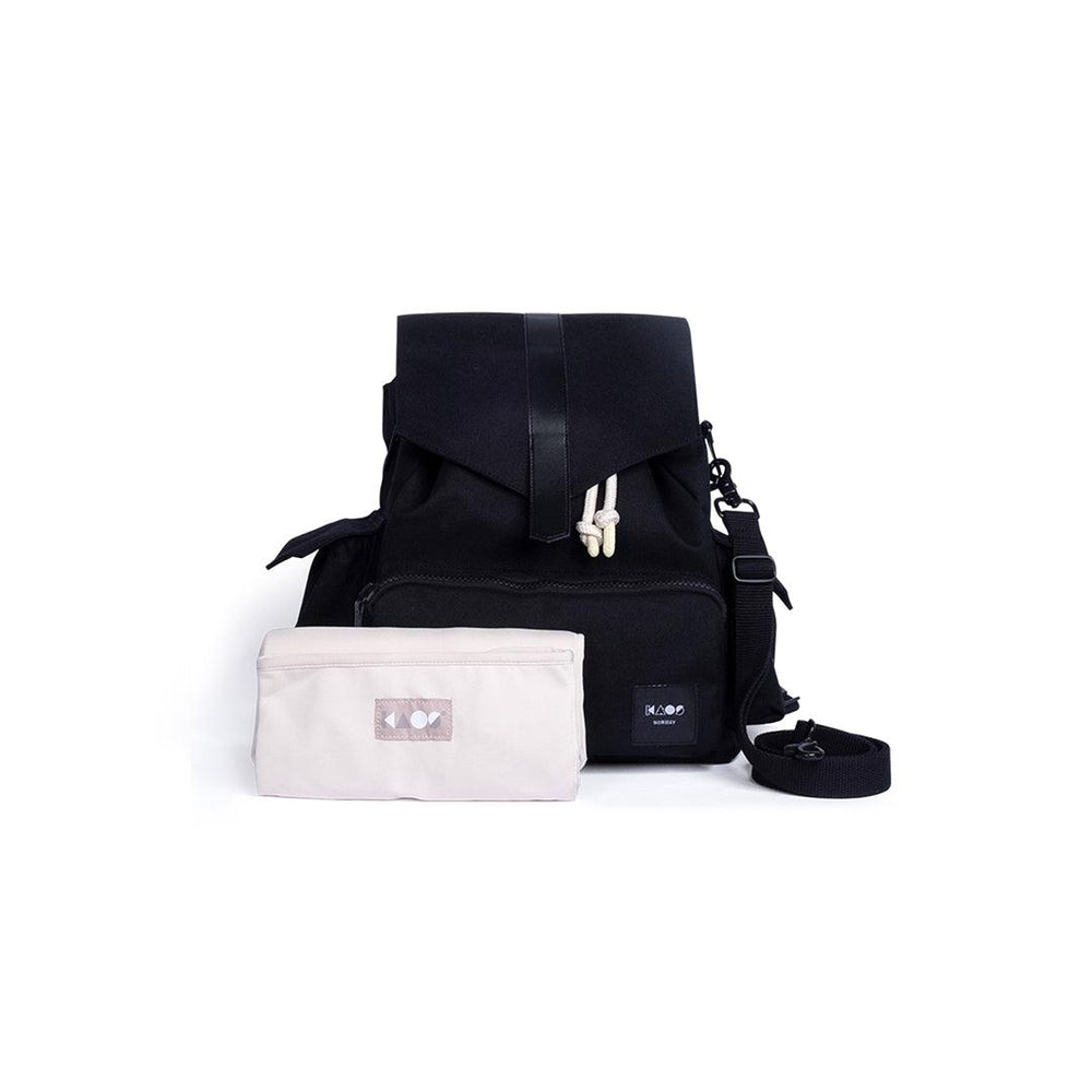 KAOS Ransel Changing Bag - Black-Changing Bags-Black- | Natural Baby Shower
