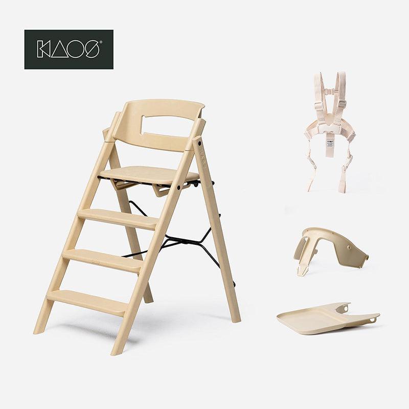 KAOS ReKLAPP® Highchair + Baby Set-Highchairs-Desert Sand/Plastic- | Natural Baby Shower