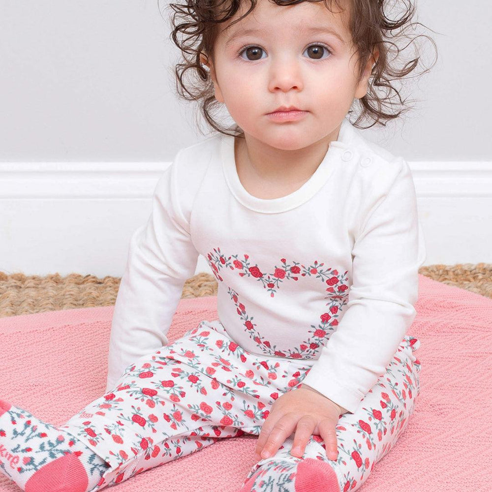 Kite Leggings - Rosey Posey-Leggings-Rosey Posey-0-3m | Natural Baby Shower