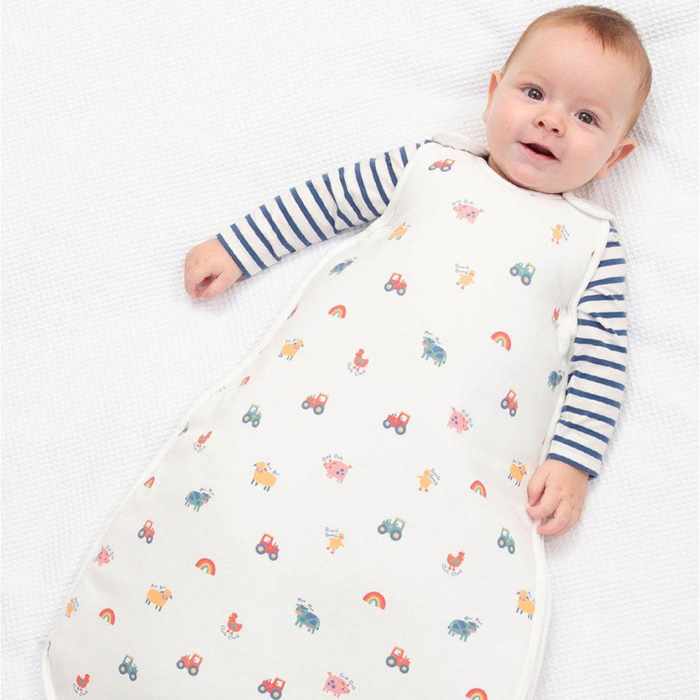 Kite Sleeping Bag - Old Macdonald-Sleeping bags-Old Macdonald-0-6m | Natural Baby Shower