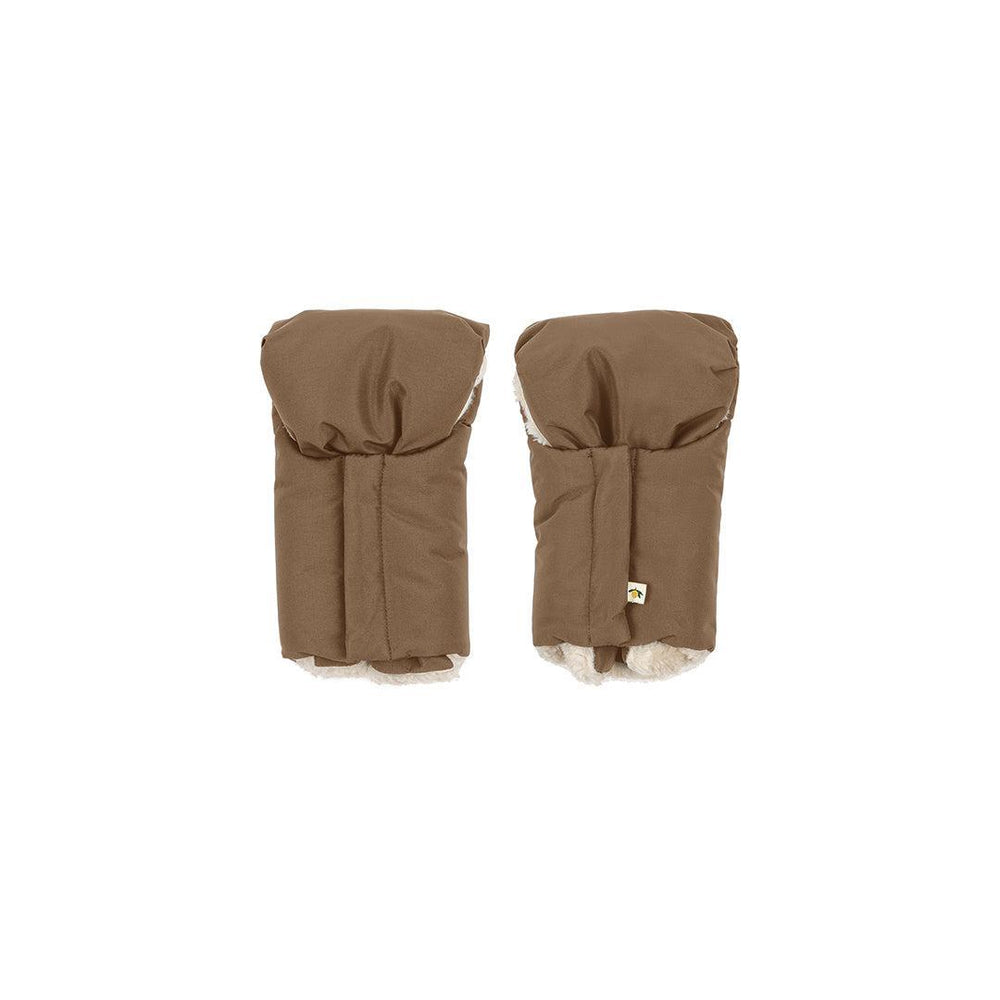 Konges Slojd Nohr Stroller Mittens - Walnut-Gloves + Mittens-Walnut-One Size | Natural Baby Shower