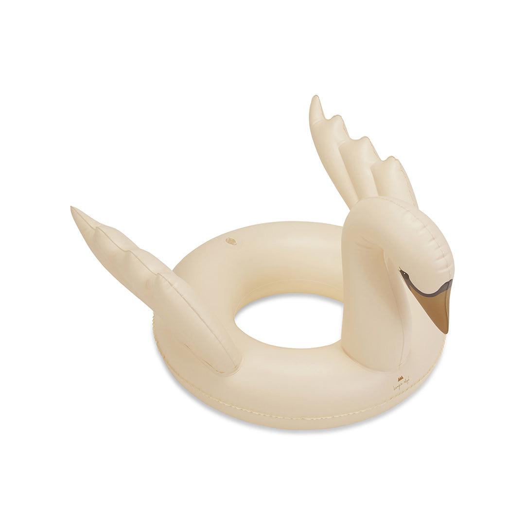 Konges Slojd Swim Ring Cream Off White Swan Natural Baby Shower