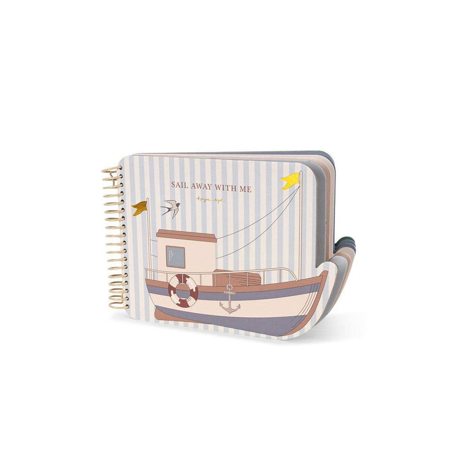 Konges Slojd Magic Water Book 'Rock My Boat'-Books-One Size- | Natural Baby Shower