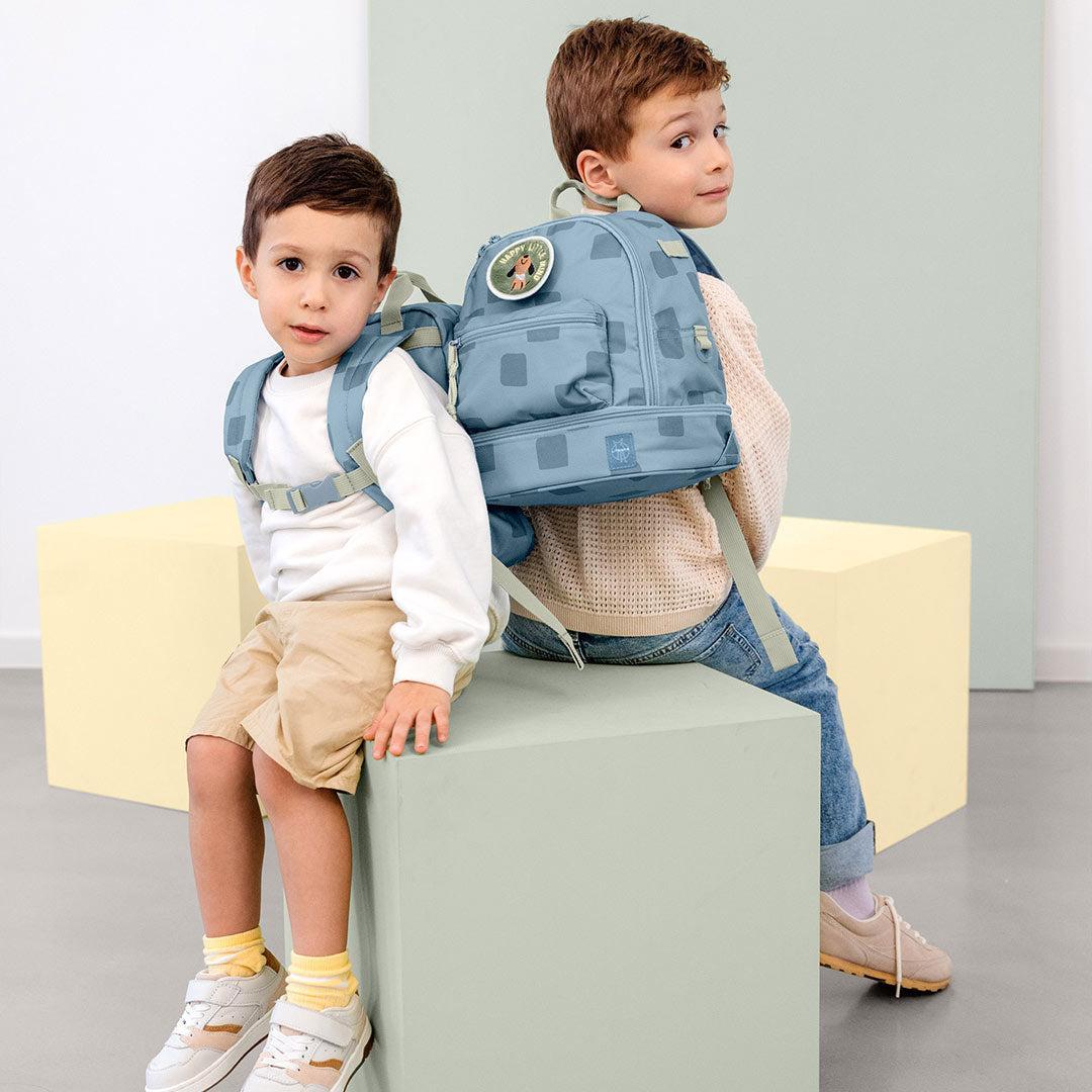 Lassig Mini Square Backpack - Dog-Children's Backpacks-Dog- | Natural Baby Shower