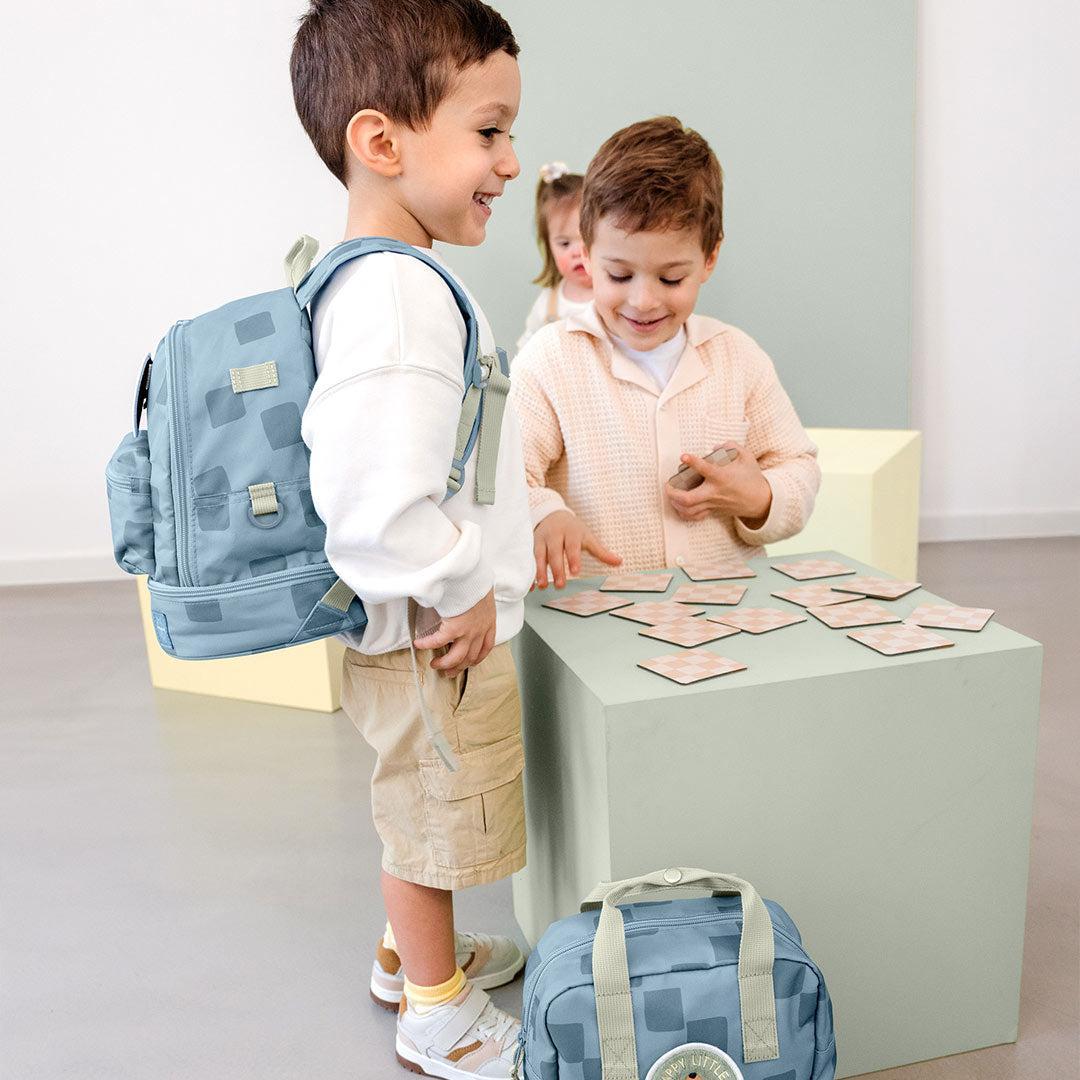 Lassig Mini Square Backpack - Dog-Children's Backpacks-Dog- | Natural Baby Shower