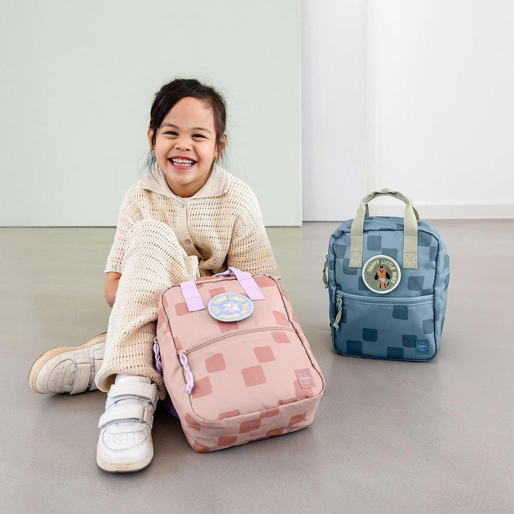 Lassig Mini Square Backpack - Flower-Children's Backpacks-Flower- | Natural Baby Shower