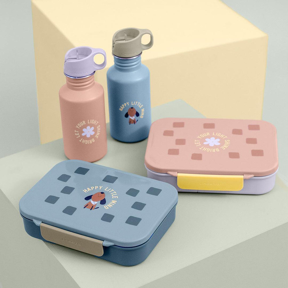 Lassig Stainless Steel Bottle - Flower-Drinking Bottles-Flower- | Natural Baby Shower