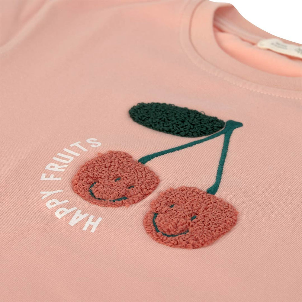 Lassig T-Shirt Jersey GOTS - Cherry Peach-Tops-Cherry Peach-1-2y | Natural Baby Shower