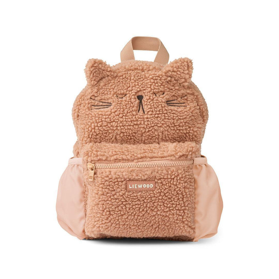 Liewood Andreas Pile Cat Backpack - Pale Tuscany-Children's Backpacks-Pale Tuscany-One size | Natural Baby Shower
